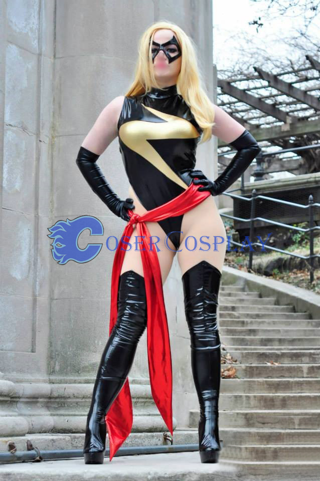 Ms Marvel Carol Danvers Superhero Halloween Costumes